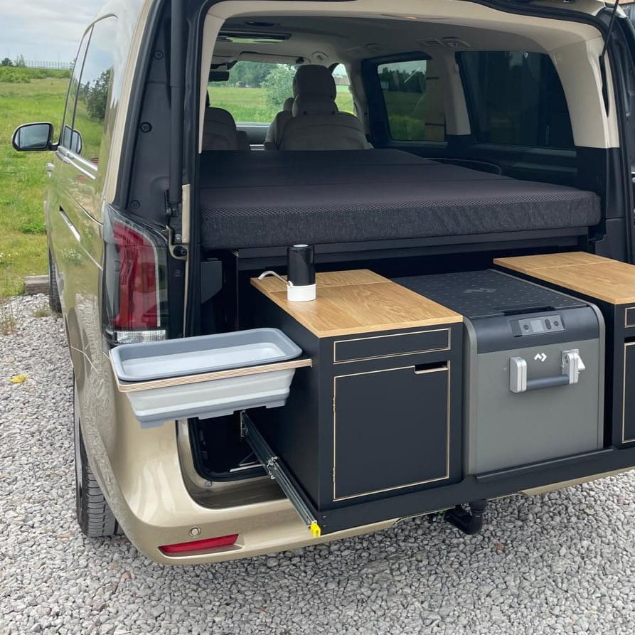 Przenośna kuchnia do samochodu